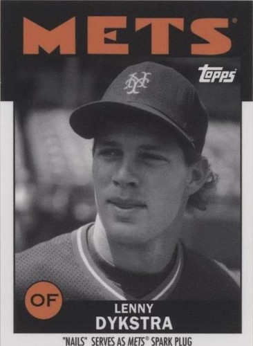 2021 Topps ESPN 30 for 30 Once Upon a Time in Queens - Lenny Dykstra #6