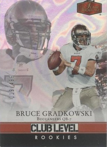 2006 Flair Showcase Bruce Gradkowski #183