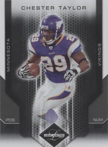 2007 Leaf Limited Chester Taylor #57