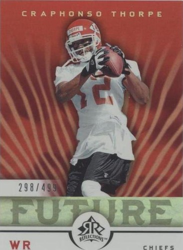 2005 Upper Deck Reflections Craphonso Thorpe #232