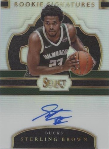 NBAカード STERLING BROWN 2017-18 Panini NBA Hoops - Sterling Brown #RS-STB for sale