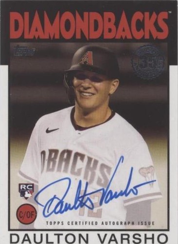 2021 Topps - Daulton Varsho #86A-DVA