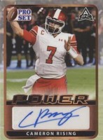 2021 Leaf Pro Set Power Cameron Rising #BA-CR1