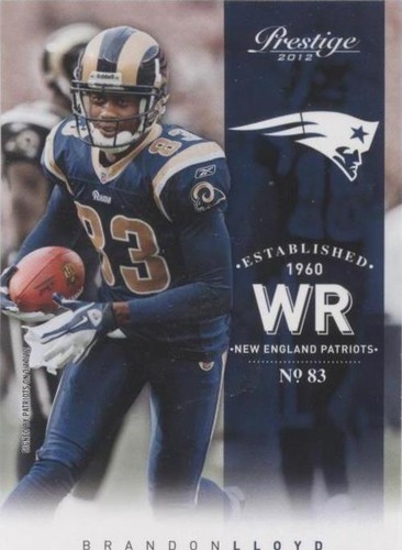 2012 Playoff Prestige Brandon Lloyd #184