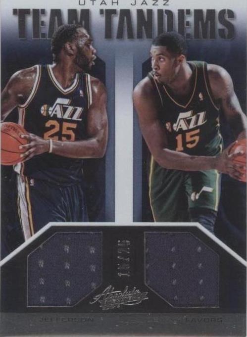 2012-13 Absolute - Al Jefferson/Derrick Favors #24