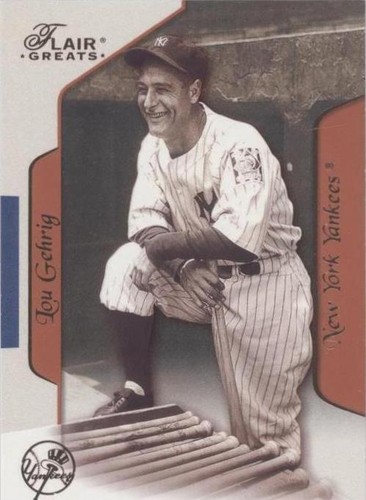 2003 Flair Greats - Lou Gehrig #83