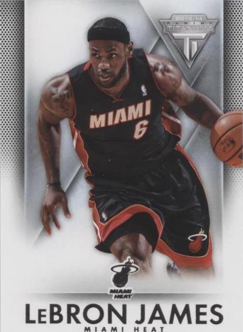 2013-14 Panini Titanium - LeBron James #58