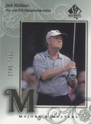 2002 SP Authentic - Jack Nicklaus #122