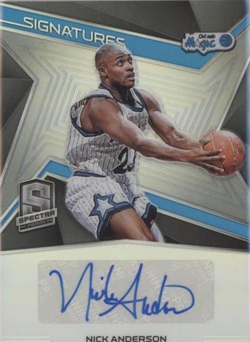 2018-19 Panini Spectra - Nick Anderson #SG-NAN