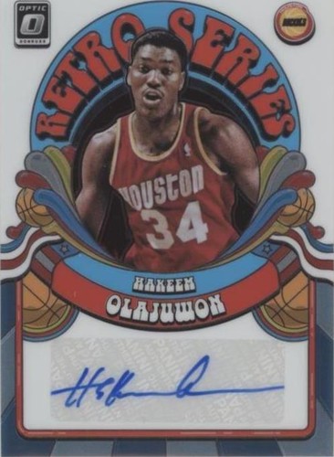 2019-20 Panini Donruss Optic - Hakeem Olajuwon #RS-HOW