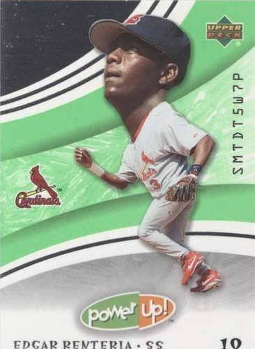 2004 Upper Deck Power Up! - Edgar Renteria #24