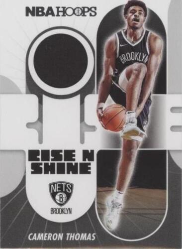 Cameron Thomas Rated Rookie Pink Laser Holo NBA Hoops Cameron Thomas Rated Rookie Pink Laser Holo NBA Hoops