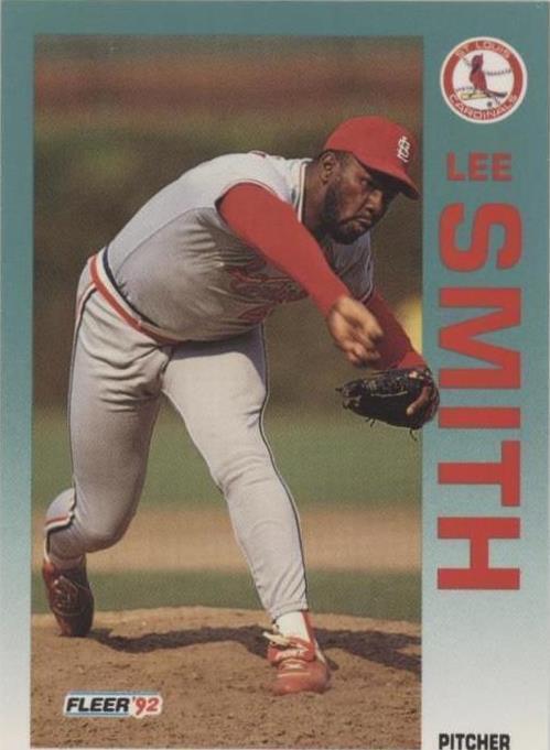 1992 Fleer — Ли Смит No591