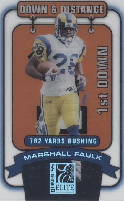 2000 Donruss Elite Маршалл Фолк #DD-9D1
