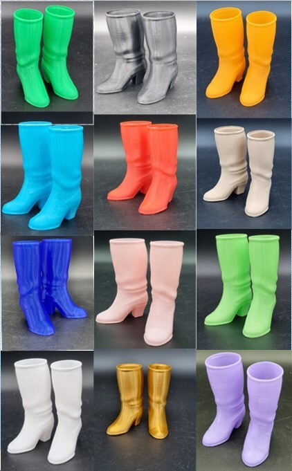 Bottes Pour PoupÃ©E Cathie De Bella â Impression 3d Divers Coloris ð