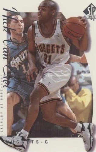 1999-00 SP Authentic - Nick Van Exel #21