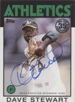 2021 Topps - Dave Stewart #86A-DAS