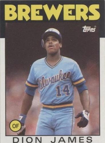 1986 Topps - Dion James #76