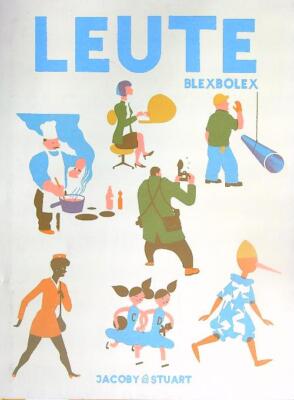 LEUTE. BLEXBOLEX AA.VV. VERLAGSHAUS JACOBY &amp; STUART GMBH 2008 