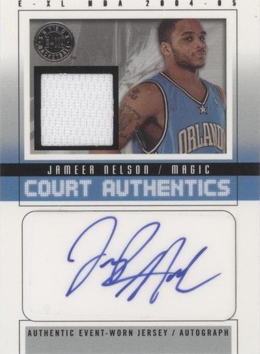 2004-05 E-XL - Jameer Nelson #CAA-JN