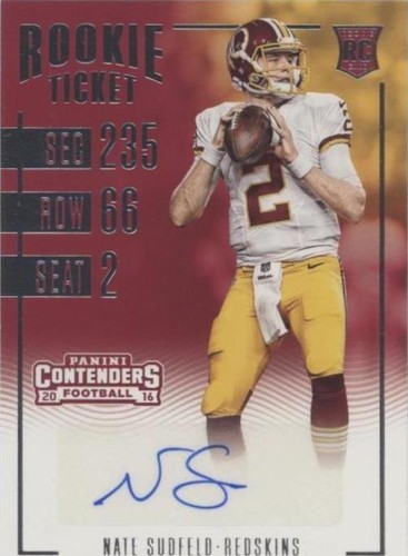 2016 Panini Contenders Nate Sudfeld #210
