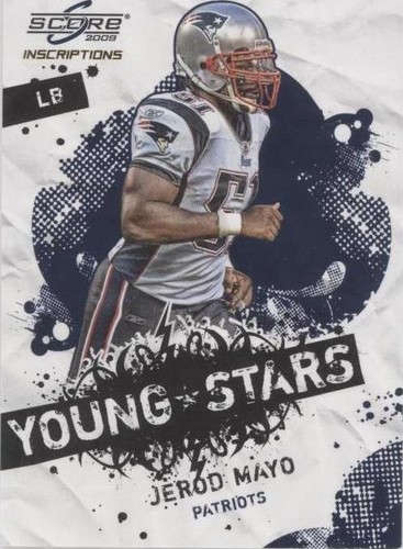 2009 Score Inscriptions Jerod Mayo #11