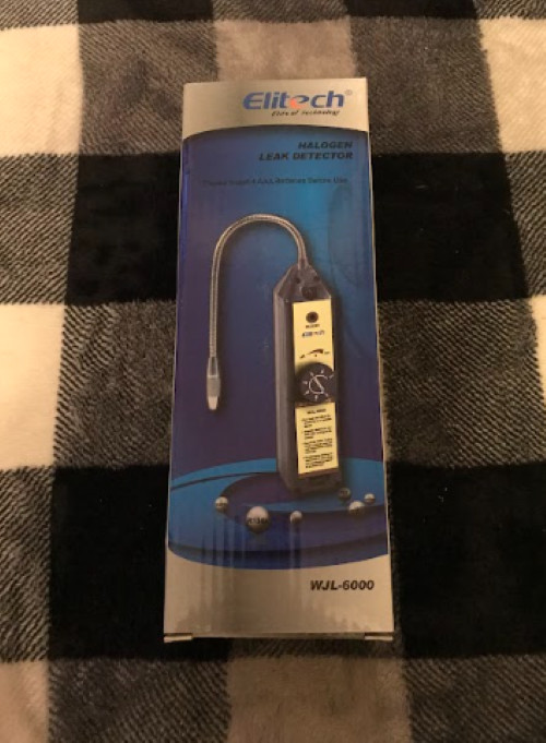 Portable Handheld AC Refrigerant Halogen Gas Leak Detector with High