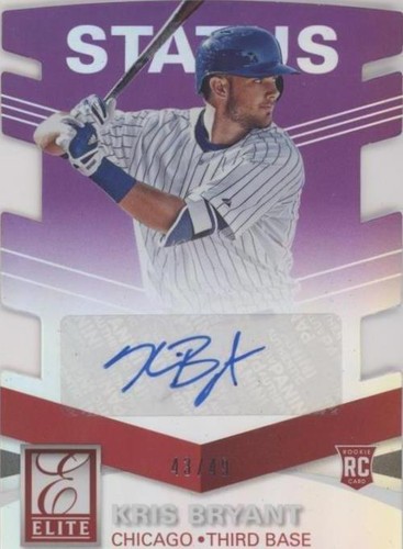 2015 Panini Elite - Kris Bryant #58
