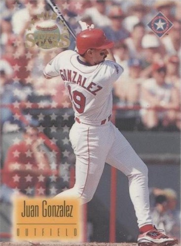 1997 Topps Stars - Juan González #37