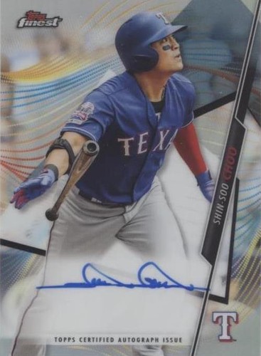 2020 Topps Finest - Shin-Soo Choo #FA-SSC