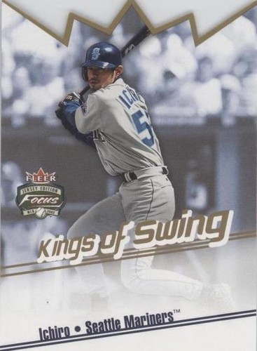 2002 Fleer Focus Jersey Edition - Ichiro Suzuki #10 KS