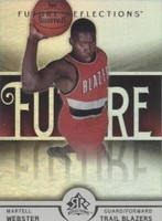 2005-06 Upper Deck NBA Reflections - Martell Webster #147