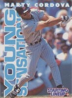 1996 Starting Lineup Cards - Marty Cordova #527-199