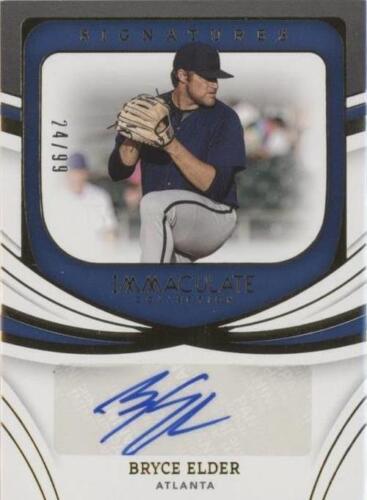 2022 Panini Prizm Blue Wave Prizm Bryce Elder #77 Rookie RC