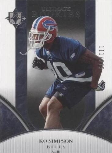 2006 Ultimate Collection Ko Simpson #332