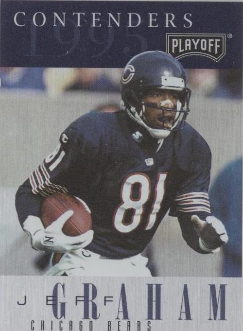 1995 Playoff Contenders Jeff Graham #102