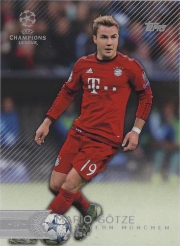 2015-16 Topps UCL Showcase Mario Götze #134