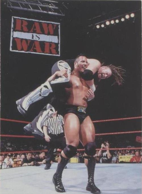 1998 Comic Images WWF Superstarz - The Rock #15