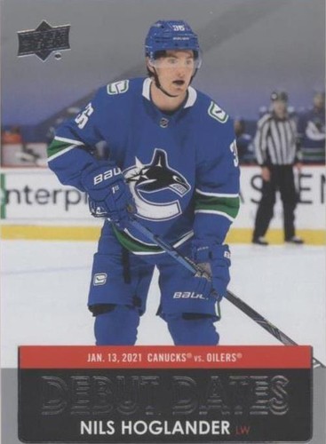 2021-22 Upper Deck Series 1 - Nils Hoglander #DD-17
