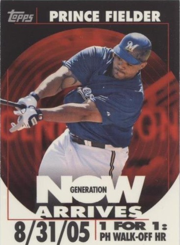 2007 Topps - Prince Fielder #GNV24