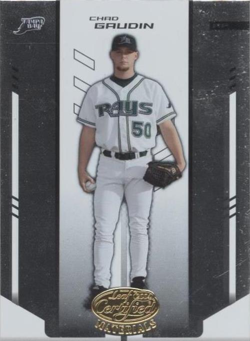 2004 Leaf Certified Materials - Chad Gaudin #39