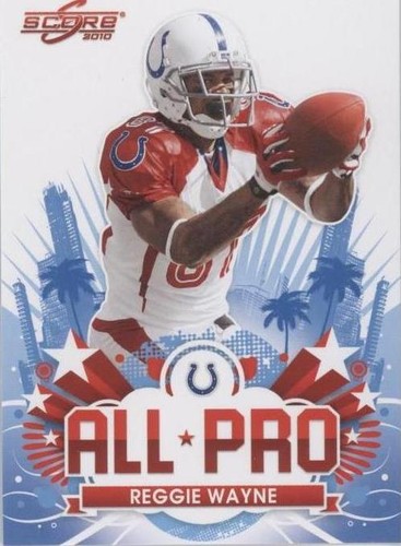 2010 Score Reggie Wayne #26