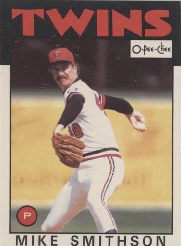 1986 O-Pee-Chee - Mike Smithson #101