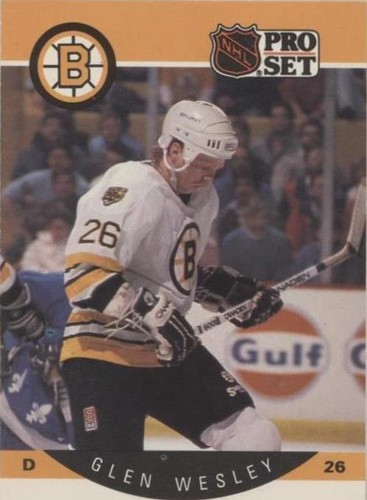1990-91 Pro Set - Glen Wesley #16
