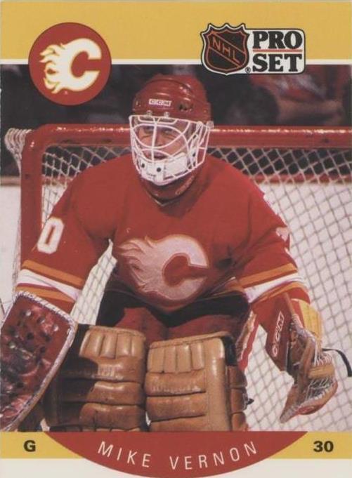 1990-91 Pro Set - Mike Vernon #47