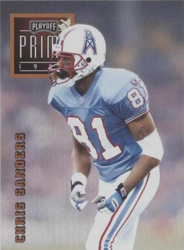 1996 Playoff Prime Chris Sanders #064