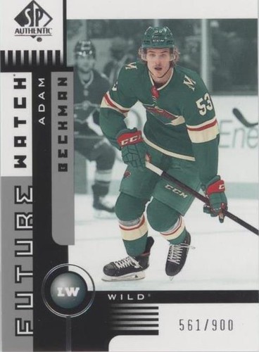 2021-22 SP Authentic - Adam Beckman #01FW-AB