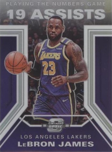 【SILVER】LEBRON JAMES CONTENDERS OPTIC 2021-22 Contenders Optic LeBron James Playing the Numbers