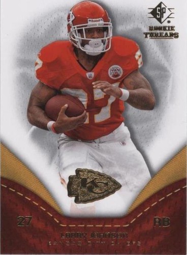 2008 SP Rookie Threads Larry Johnson #48