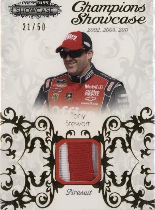 2012 Press Pass Showcase - Tony Stewart #CH-TS